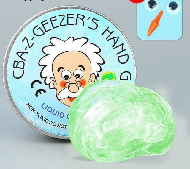 Hand Gum Transparent Bounce Plasticine Slime