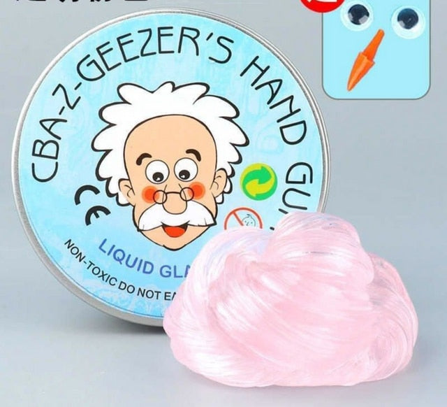 Hand Gum Transparent Bounce Plasticine Slime