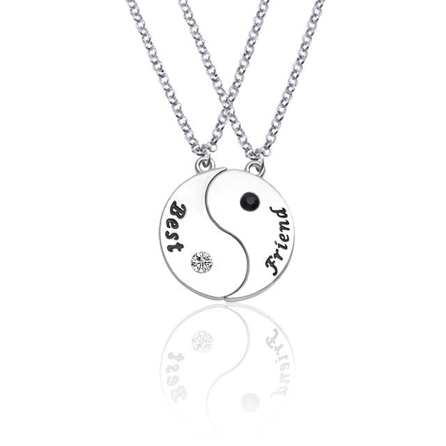 Best Friend Series BFF Necklace For 2-8 BFs