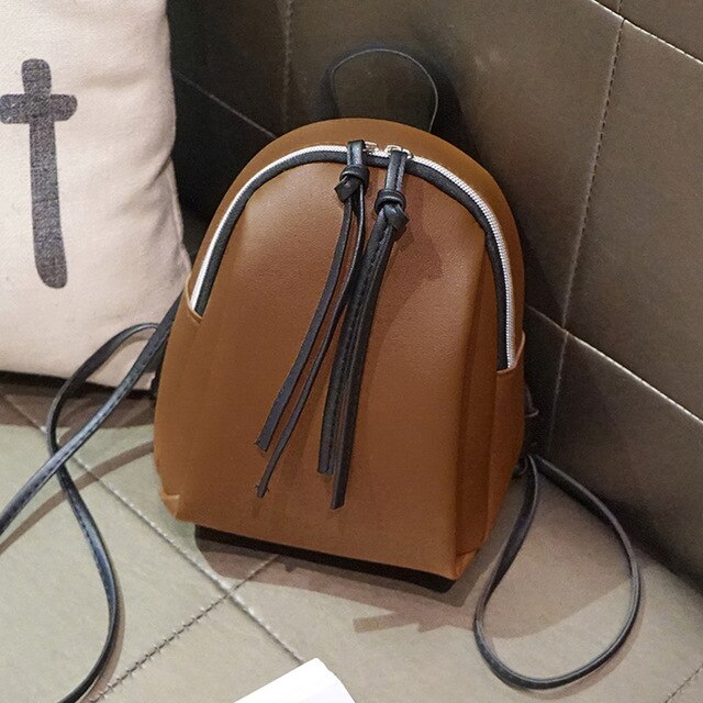 Mini Backpack Women PU Leather Bag