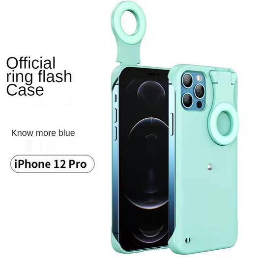 Selfie Lights Silicon Soft Tpu Back Cover For iphone