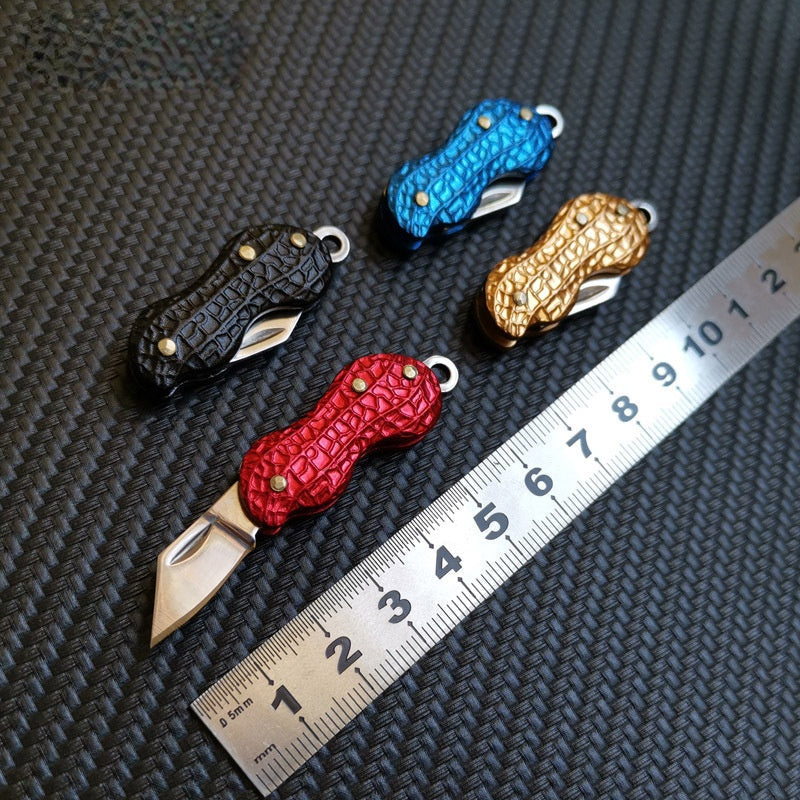 Peanut Shaped Mini Key Knife