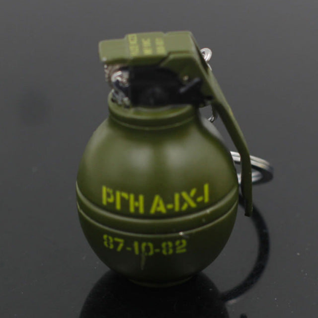 Grenade Lighter Key Chain Gas Lighter