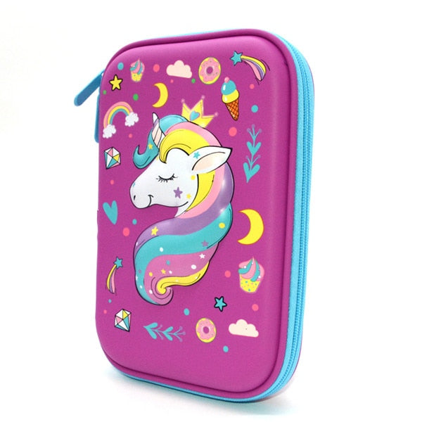 unicorn pencil case school supplies